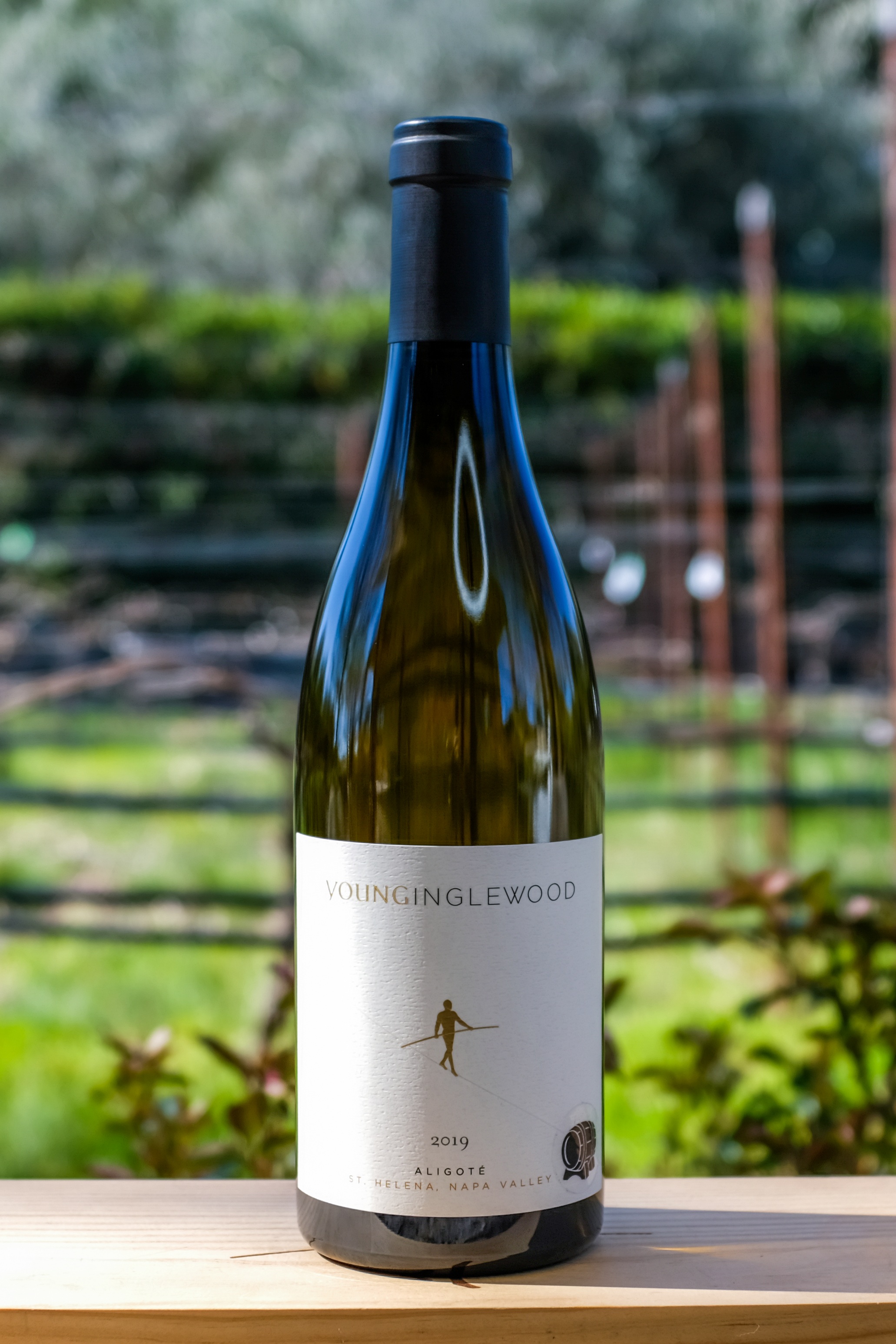 Our first ever oaked Aligoté. Bottle of our first ever oaked Aligoté.
